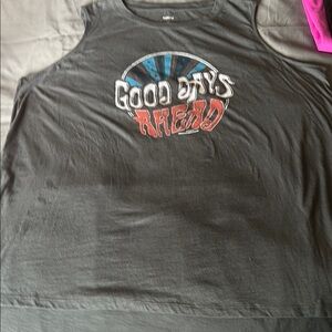 Sonoma Black Muscle Tee with Graphic Print